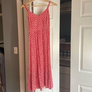 Old Navy midi/maxi flowy summer dress, size xs (bottom half can fit a small/med)